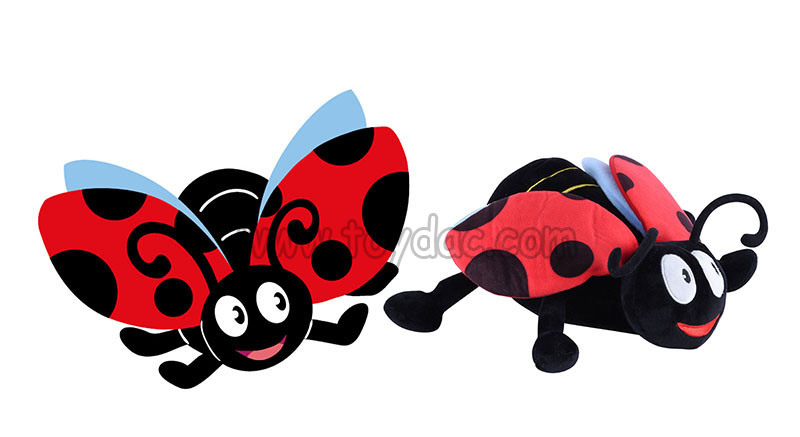 Jouet d'animaux de dessin animé en peluche (TPKT0025)