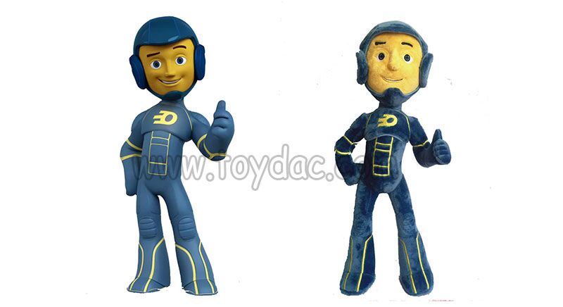 Jouet d'anneau de grenouille de dessin animé peluche