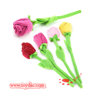 Plush Color Flower Plush Rose Toy