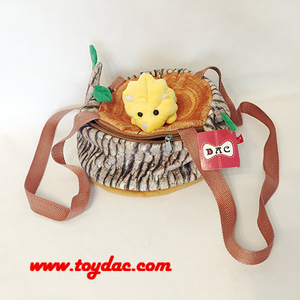 Plush Animal Tree Hollow Handbag