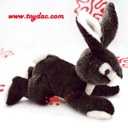 Plush Brown Fur Rabbit Toy