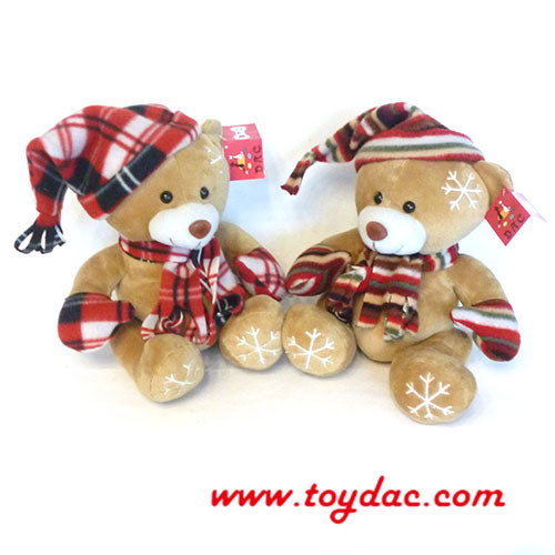 Soft Toy Christmas Bear