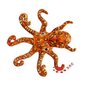 Plush Toy Color Sea Octopus