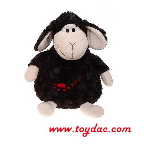Plush Cartoon Sitting Sheep Stuffed Toy