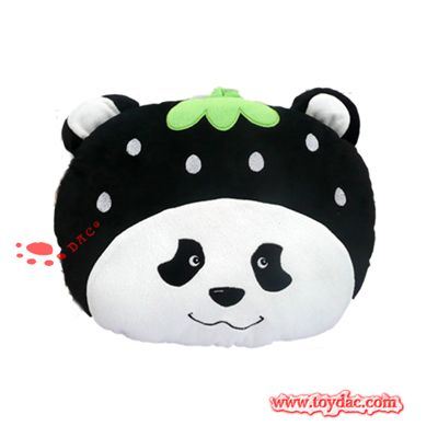Plush Cartoon Panda Pillow