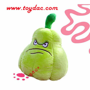 Green Plush Fruit Game Toy