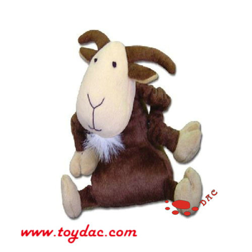 Plush Cartoon Goat Toy