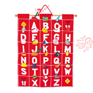 Stuffed Educational Kids Wall Hanging