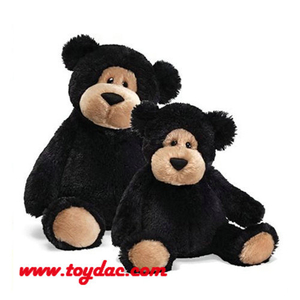 Plush Stuffed Black Bears