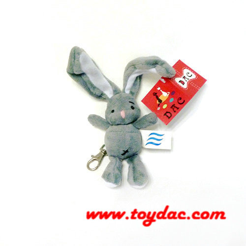 Plush Easter Rabbit Key Ring
