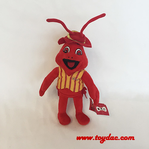 Plush Cartoon Characters Lobster Toy