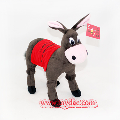 Plush Music Toy Cartoon Donkey