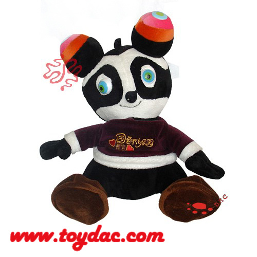 LV Brand Plush Mascot Panda