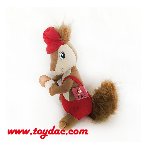 Plush Animal Toy Squirrels Mascot