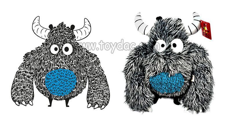 Jouet d'âne peluche