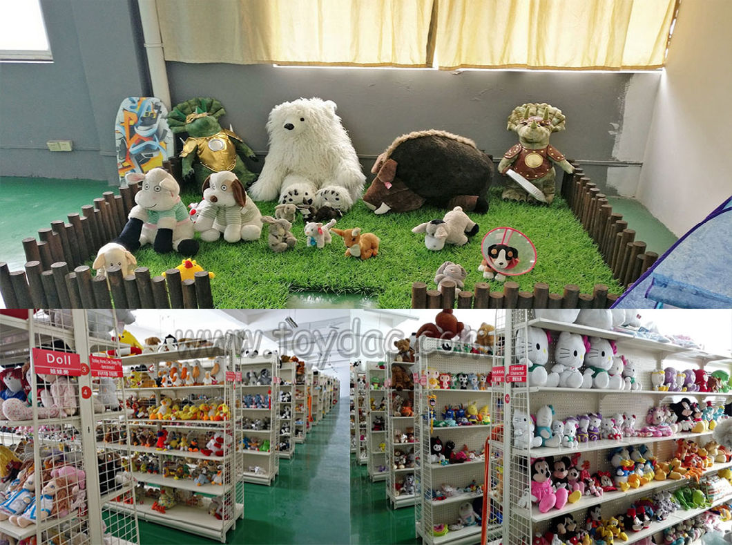 Jouet de promotion de voiture blanche en peluche