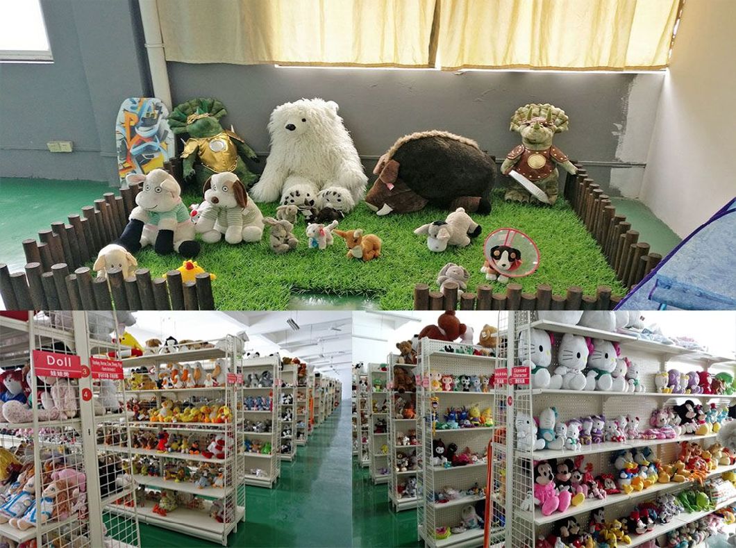 Juguete de cómic de animales de peluche