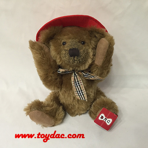 Plush USA Hat Teddy