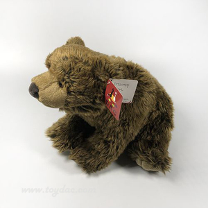 Soft Faux Fur Brown Bear