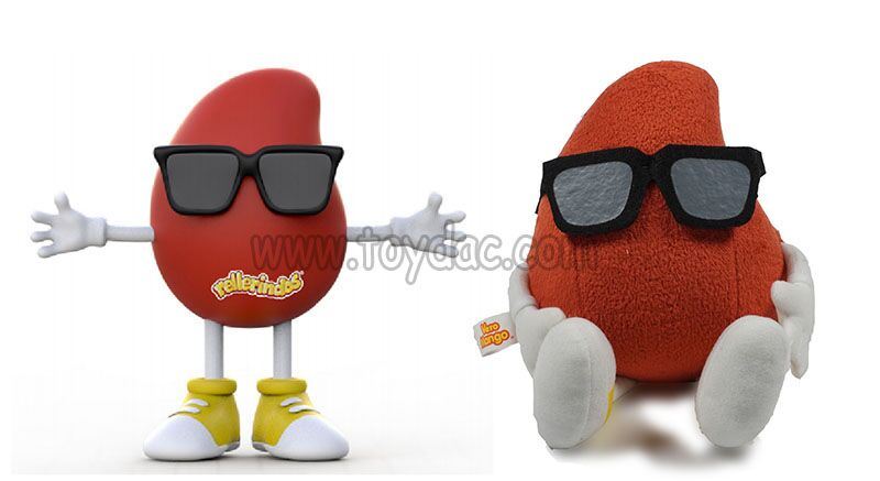 Poupée de légumes en peluche